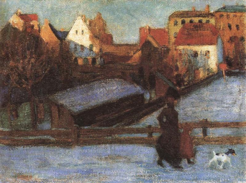 Wassily Kandinsky Winter Landscape